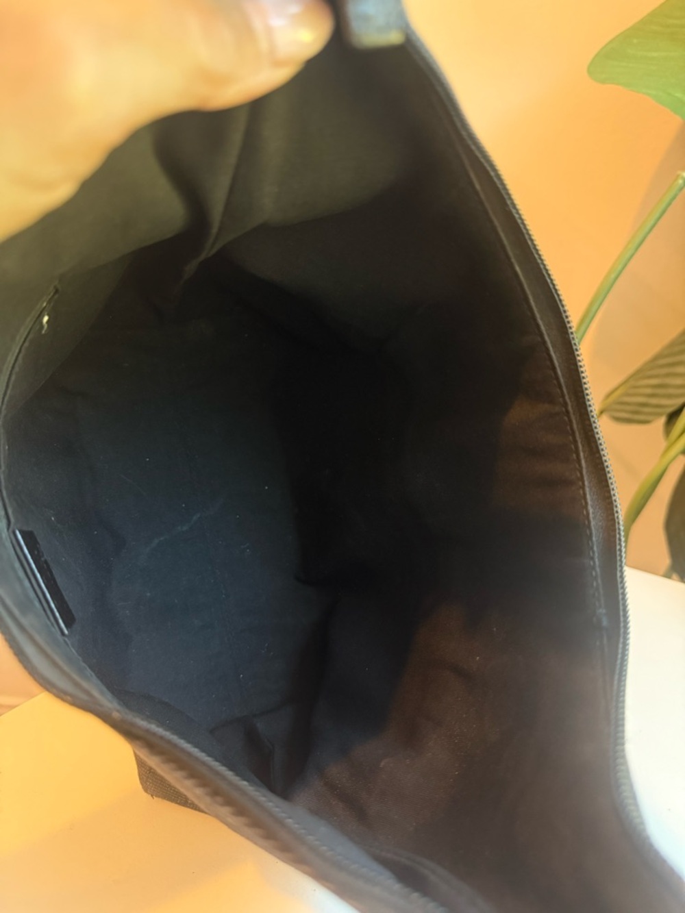 Gucci ‘Denim Monogram Small Hobo’ - Picture 10 of 13